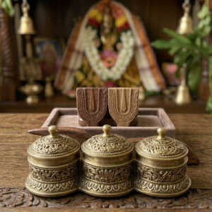 Decorative Brass Container