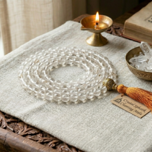 Crystal Sphatik Chanting Mala