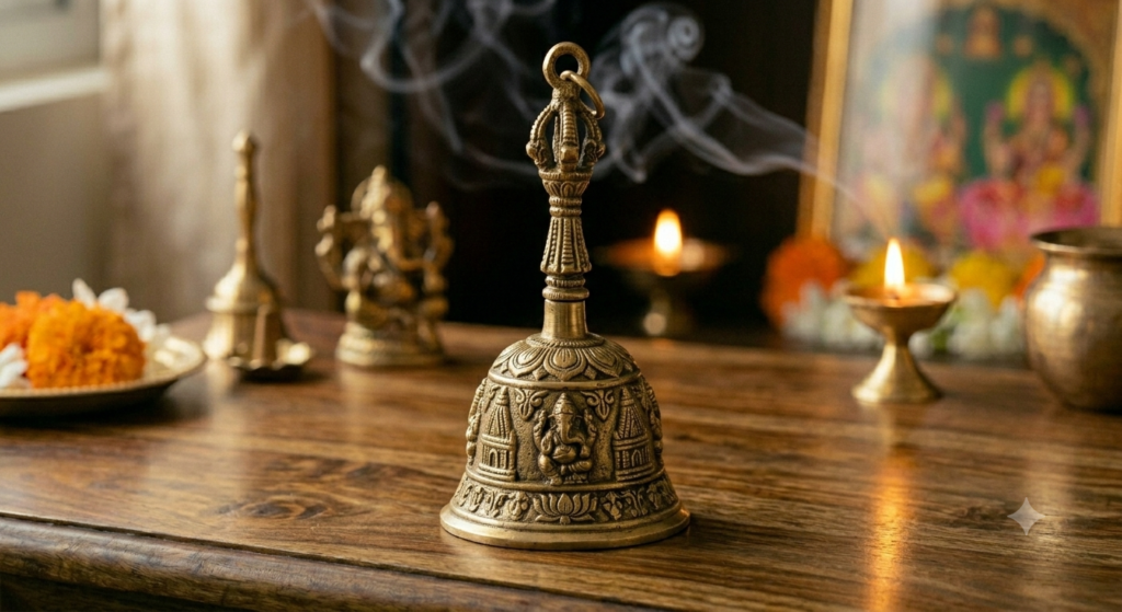 Brass Temple Bell