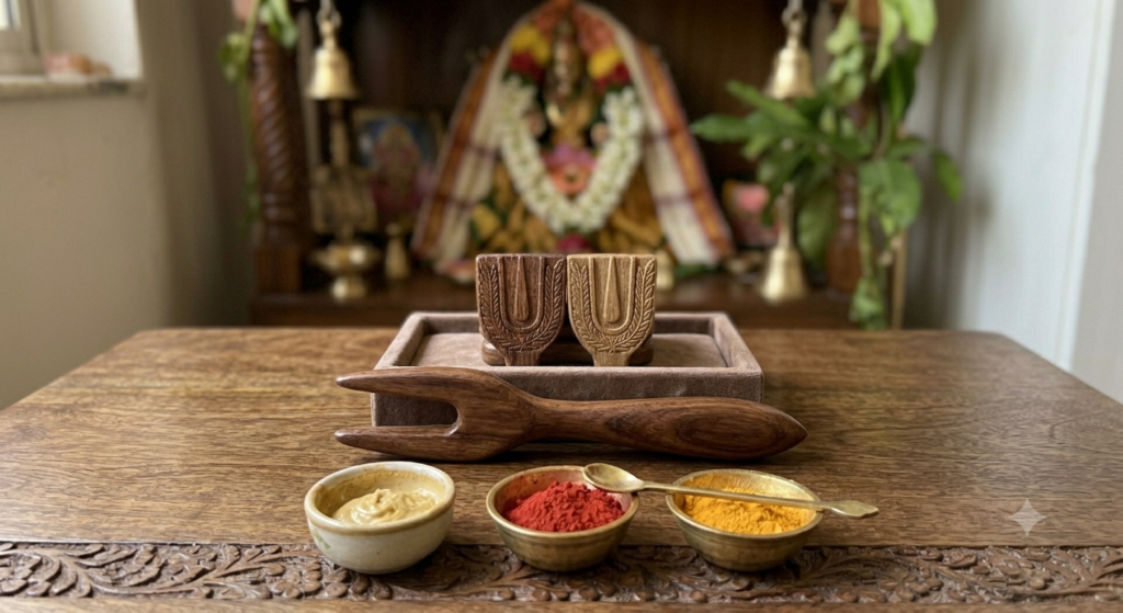 Wooden Tilak Applicator