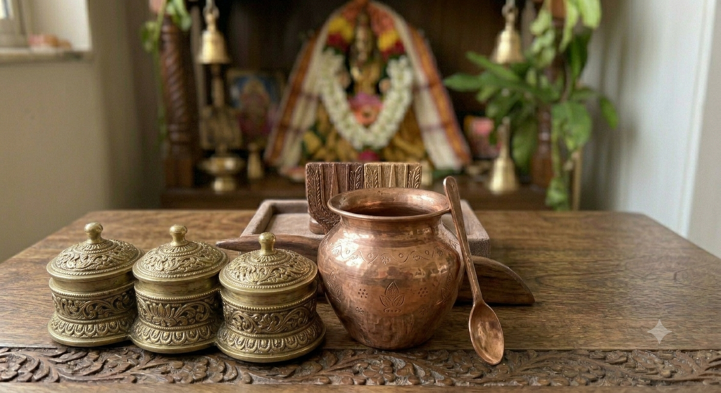 Copper Panchpatra