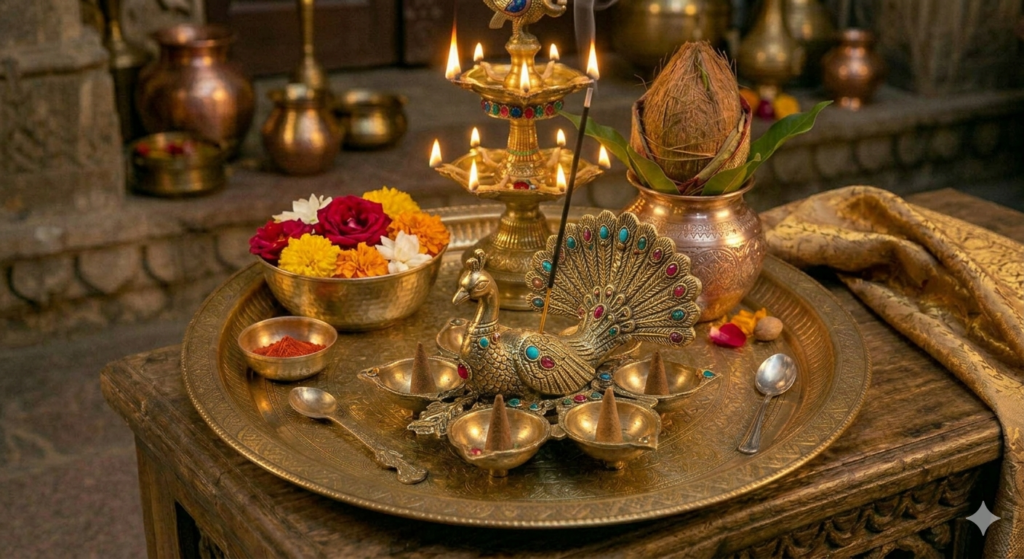 Peacock Incense Holder