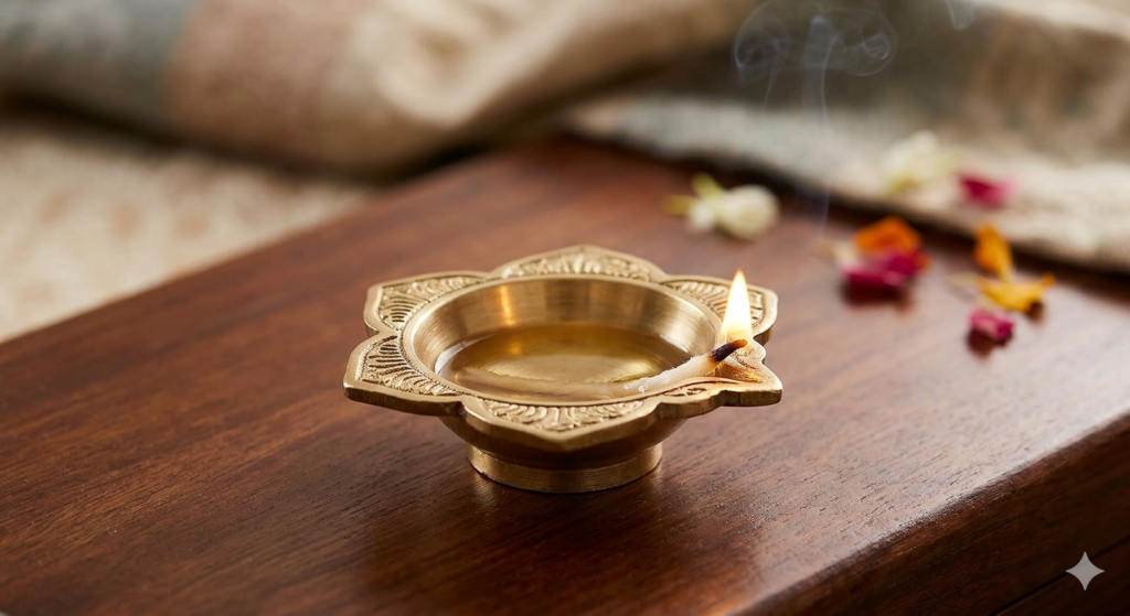 Brass Diya Small