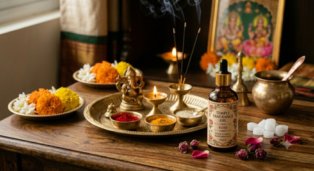 Temple Fragrance Oil Rose